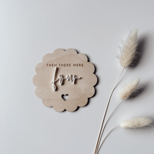 & then there were - heart plaque