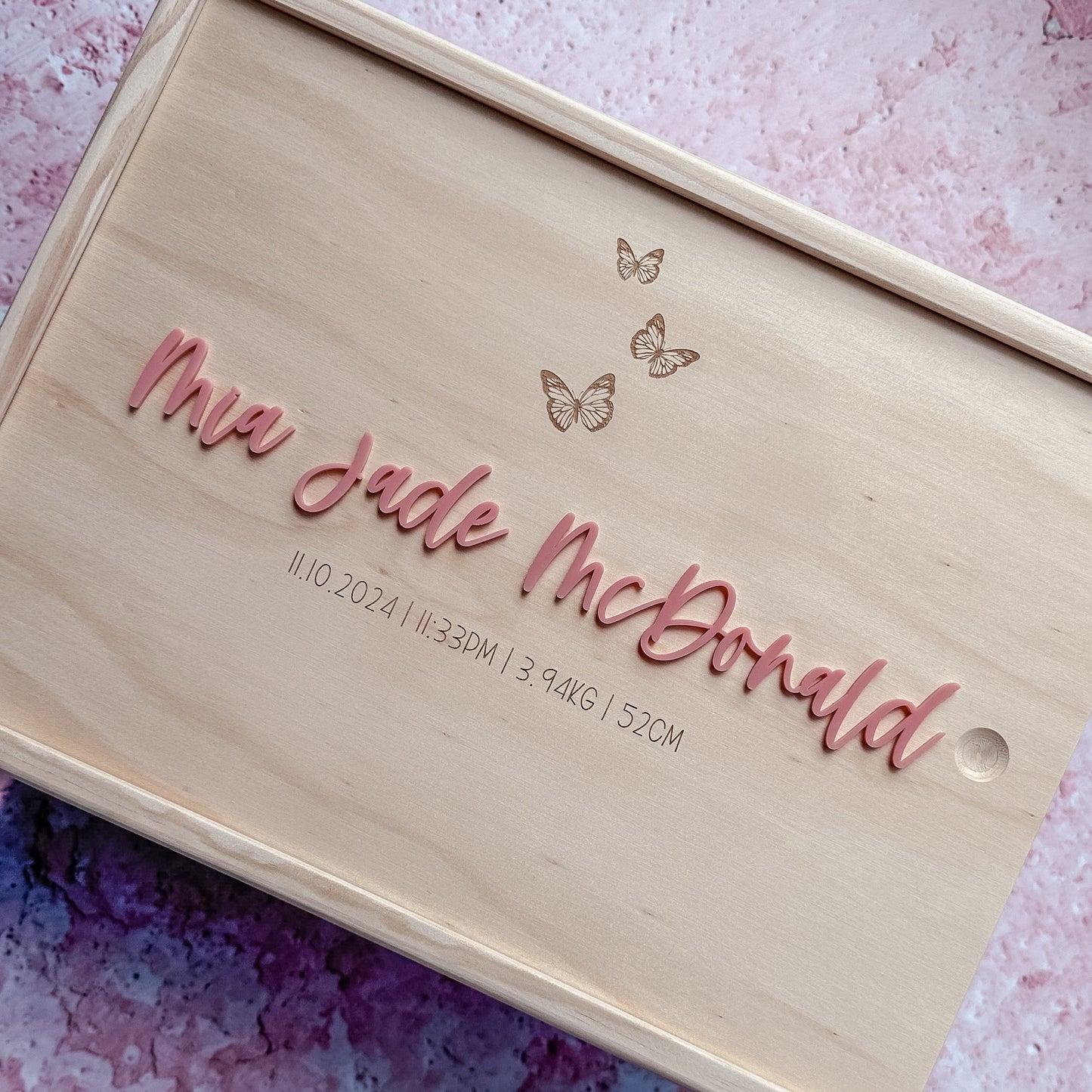 Butterfly Keepsake Box