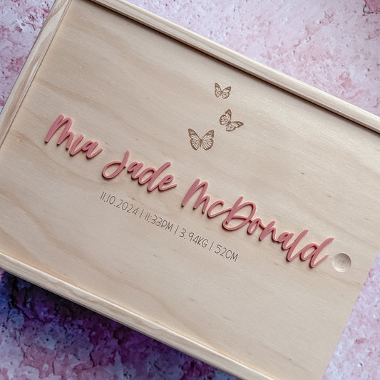 Butterfly Keepsake Box