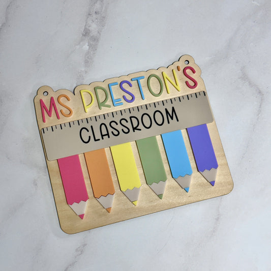 Teacher's Classroom Sign