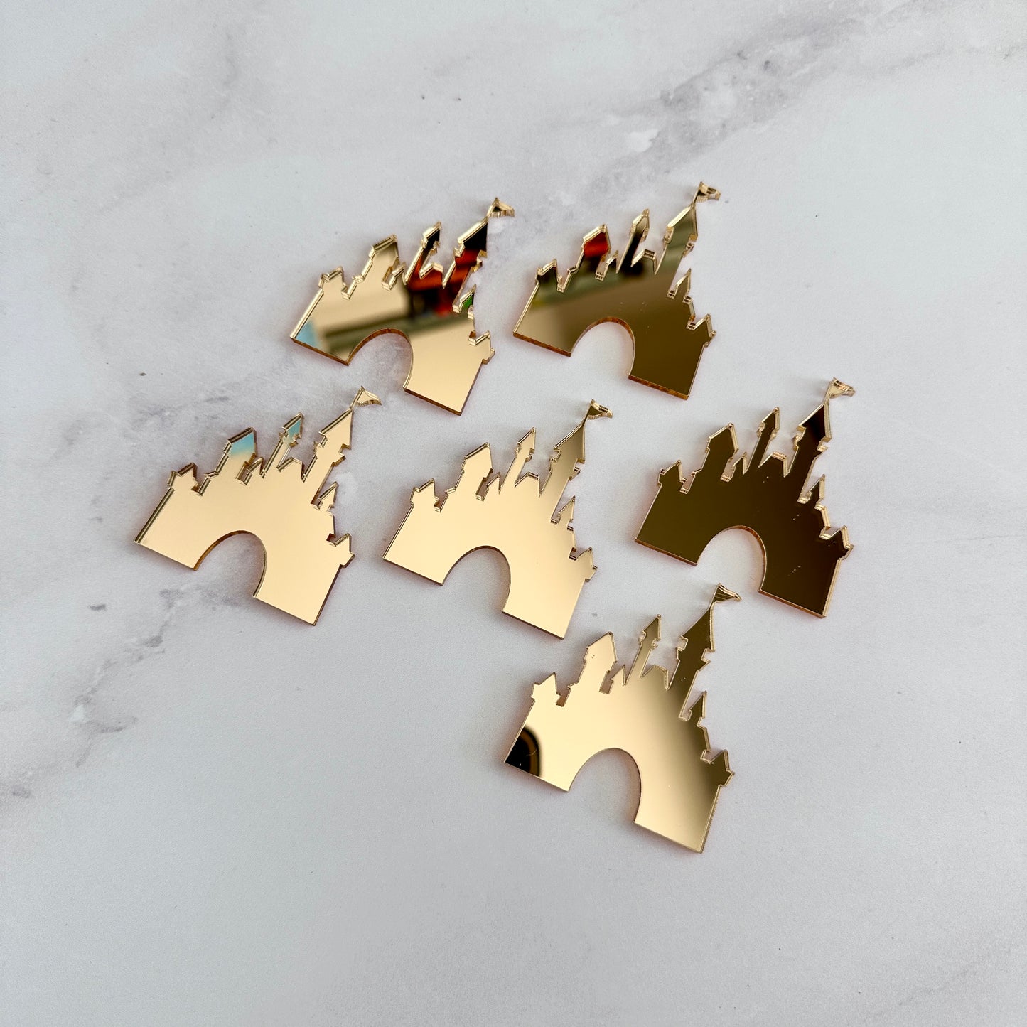 Castle Cupcake Charms