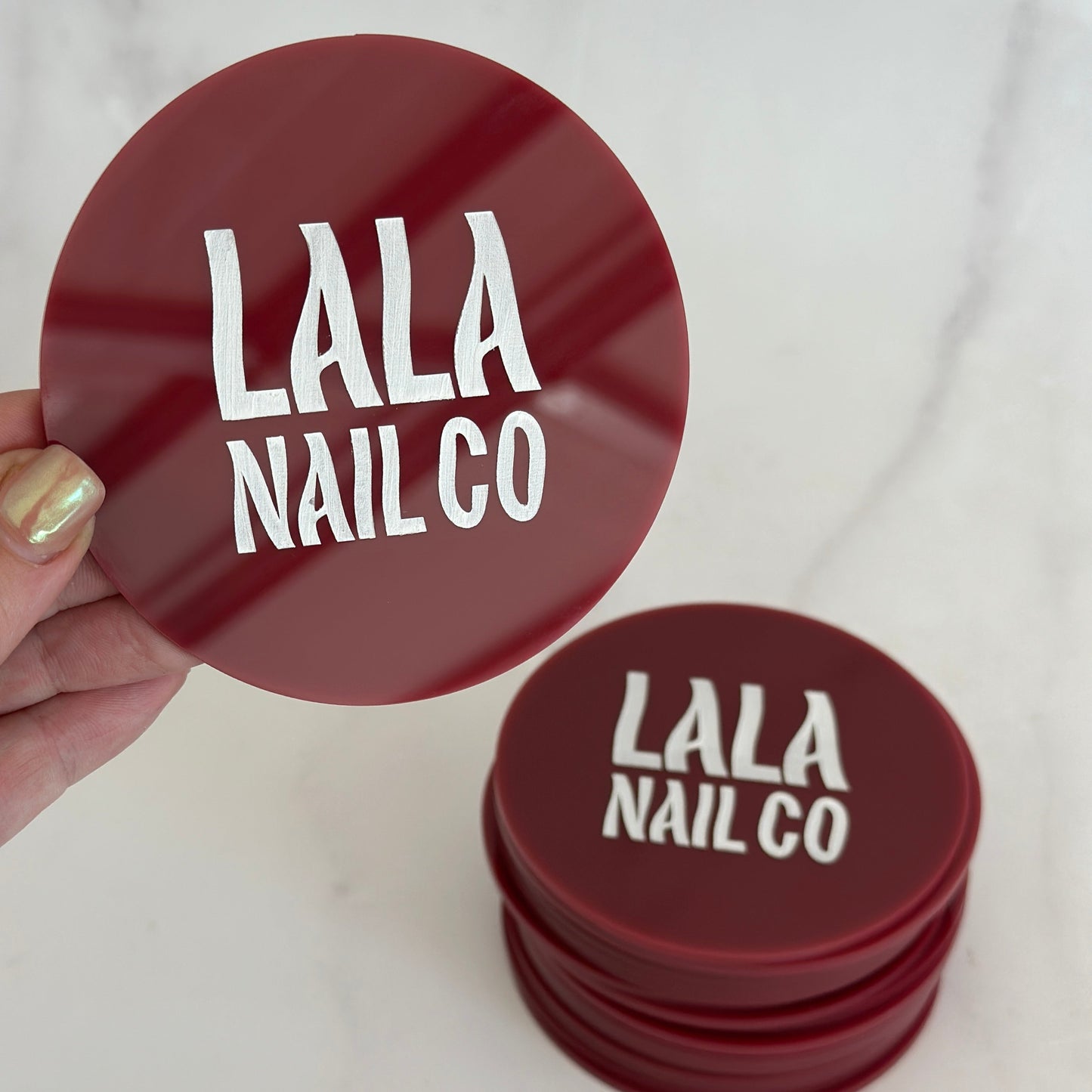Round Place Cards