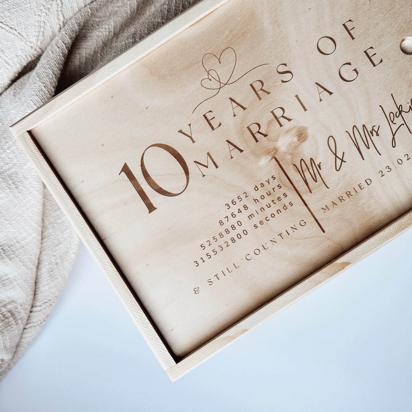 Custom Design Keepsake Box