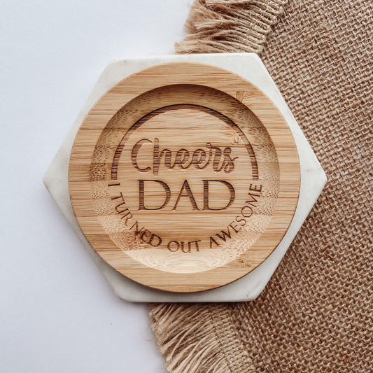Personalised Wooden Coaster
