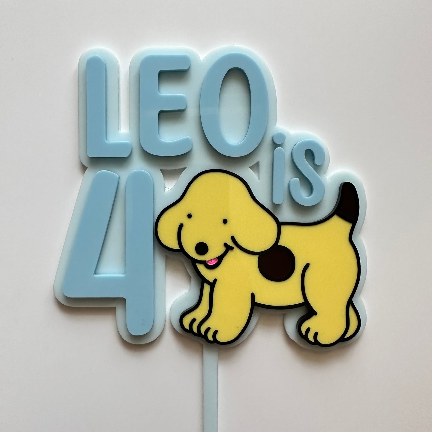 Spot Cake Topper