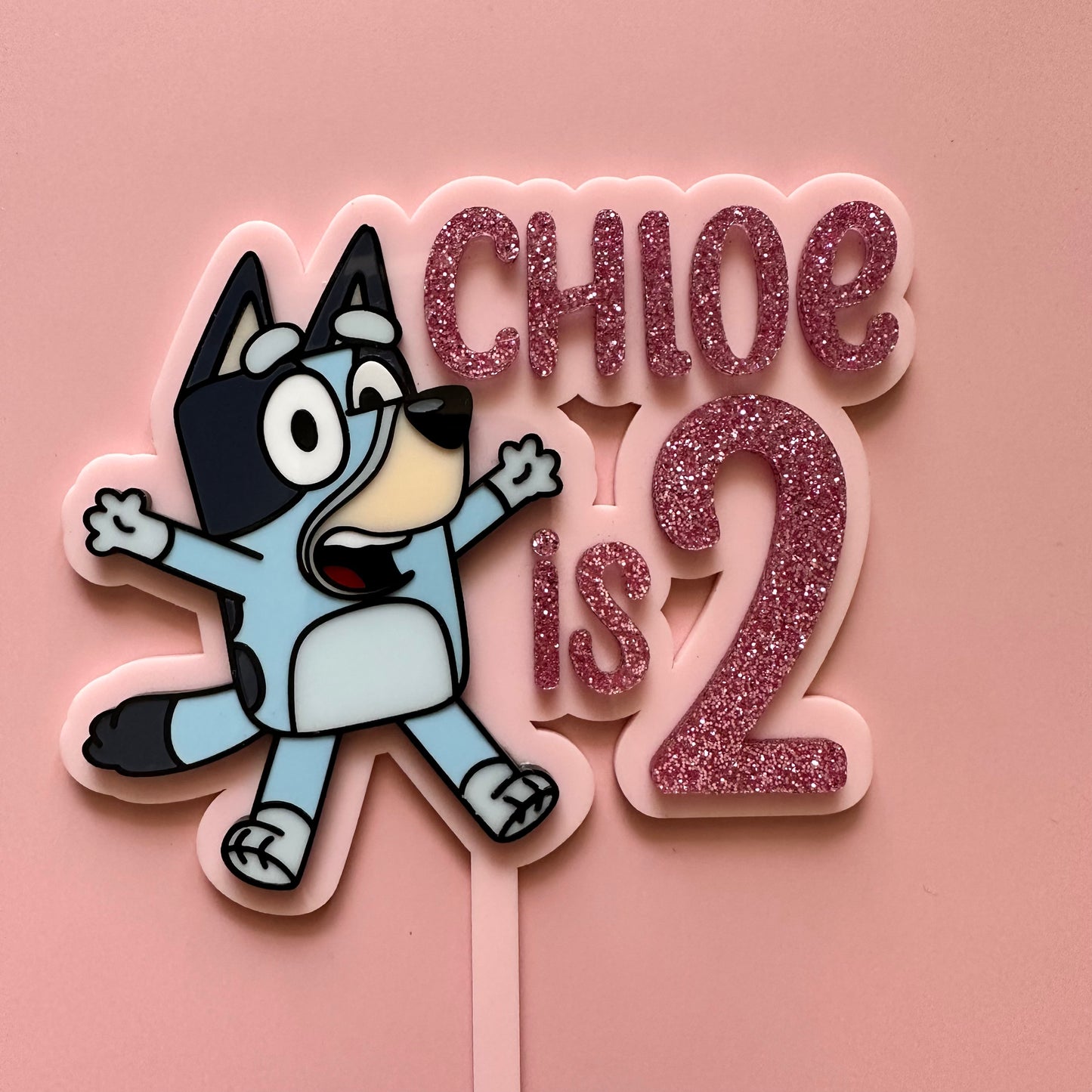 Bluey Cake Topper
