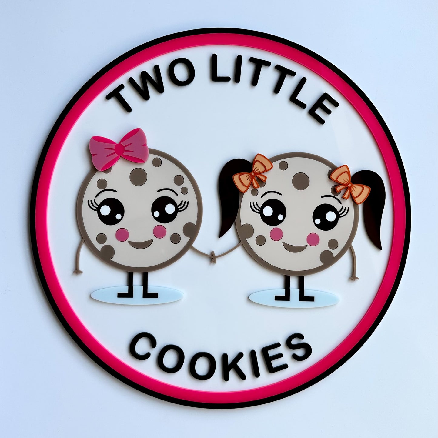Round Acrylic Business Sign