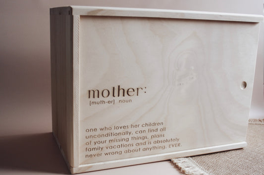 Mother's Day Keepsake Box