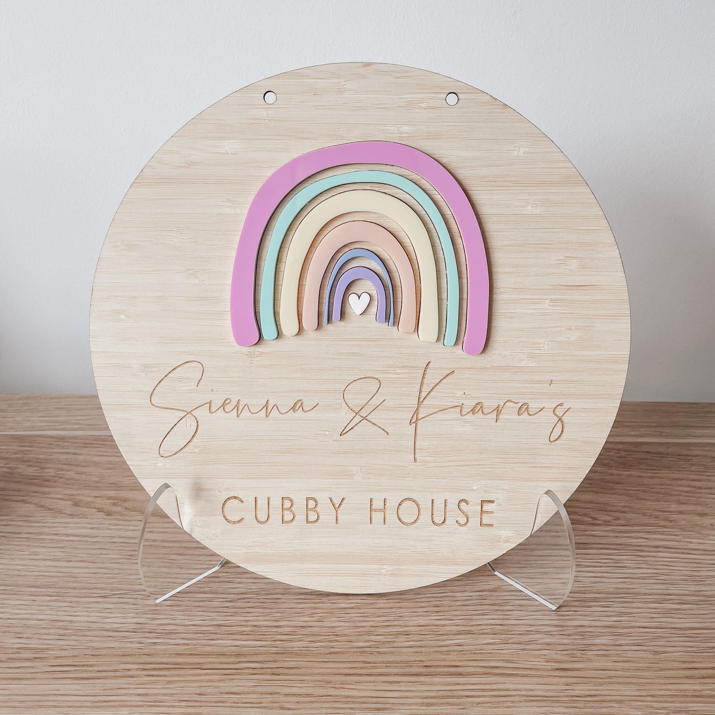 Sorbet Rainbow Name Sign