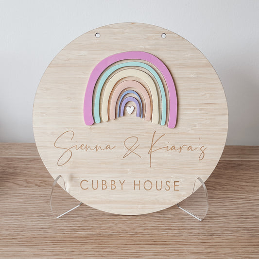 Sorbet Rainbow Name Sign