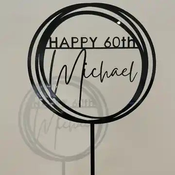 Hoop Cake Topper