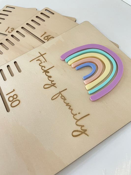Sorbet Rainbow Growth Chart