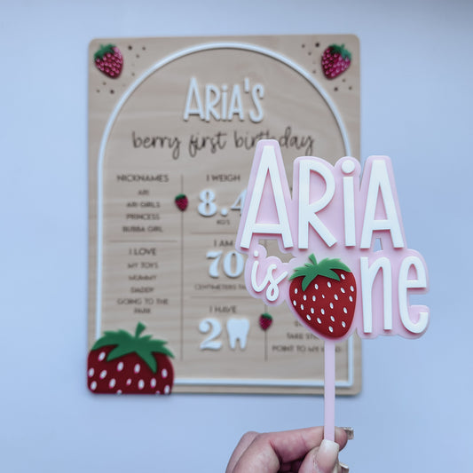 Berry Cake Topper