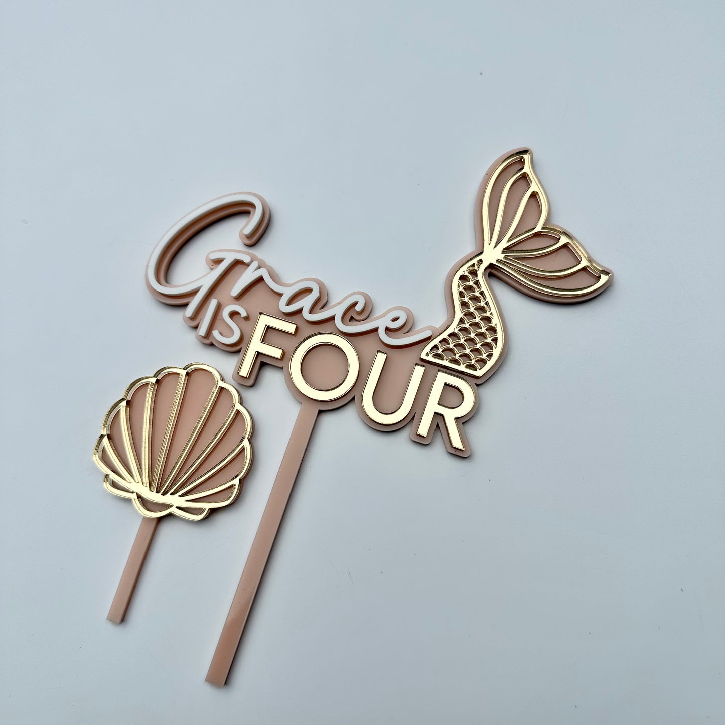 Custom Design 3D Cake Topper