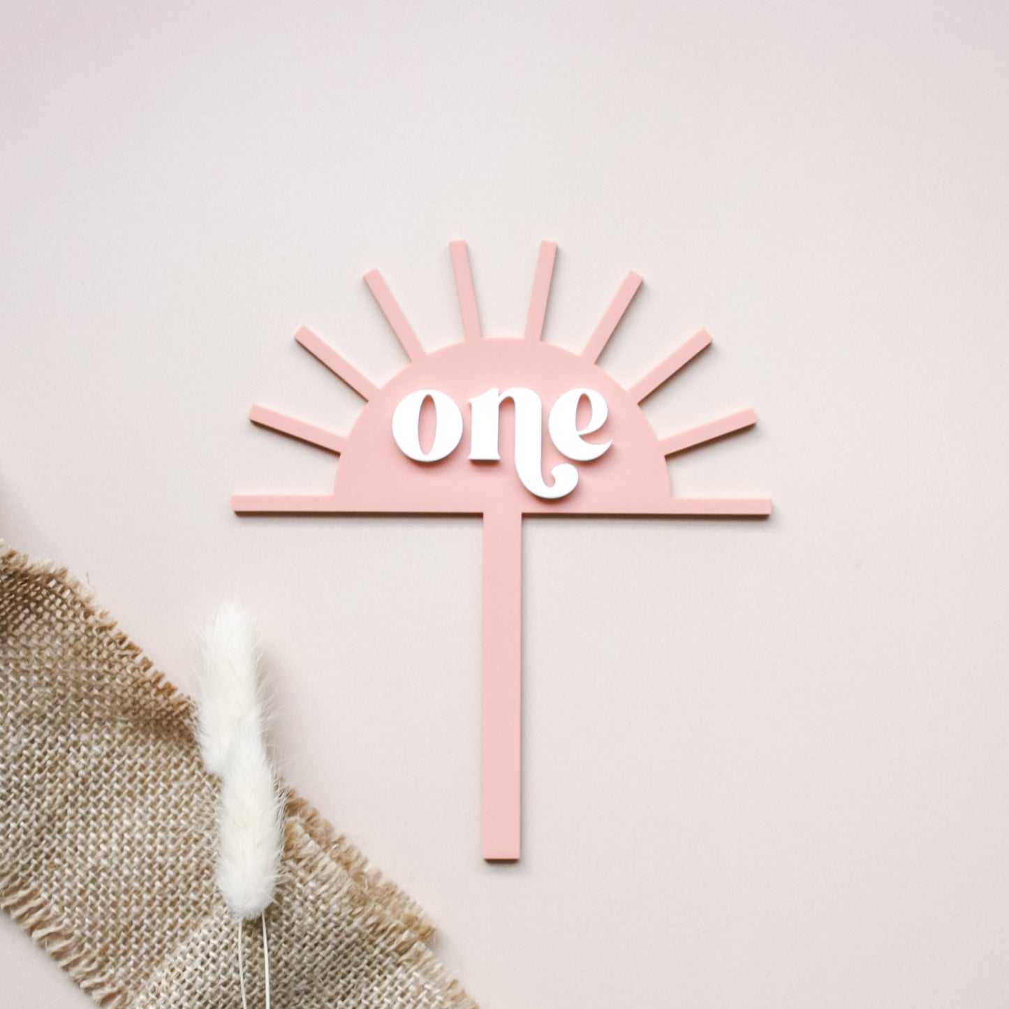 Sun Cake Topper