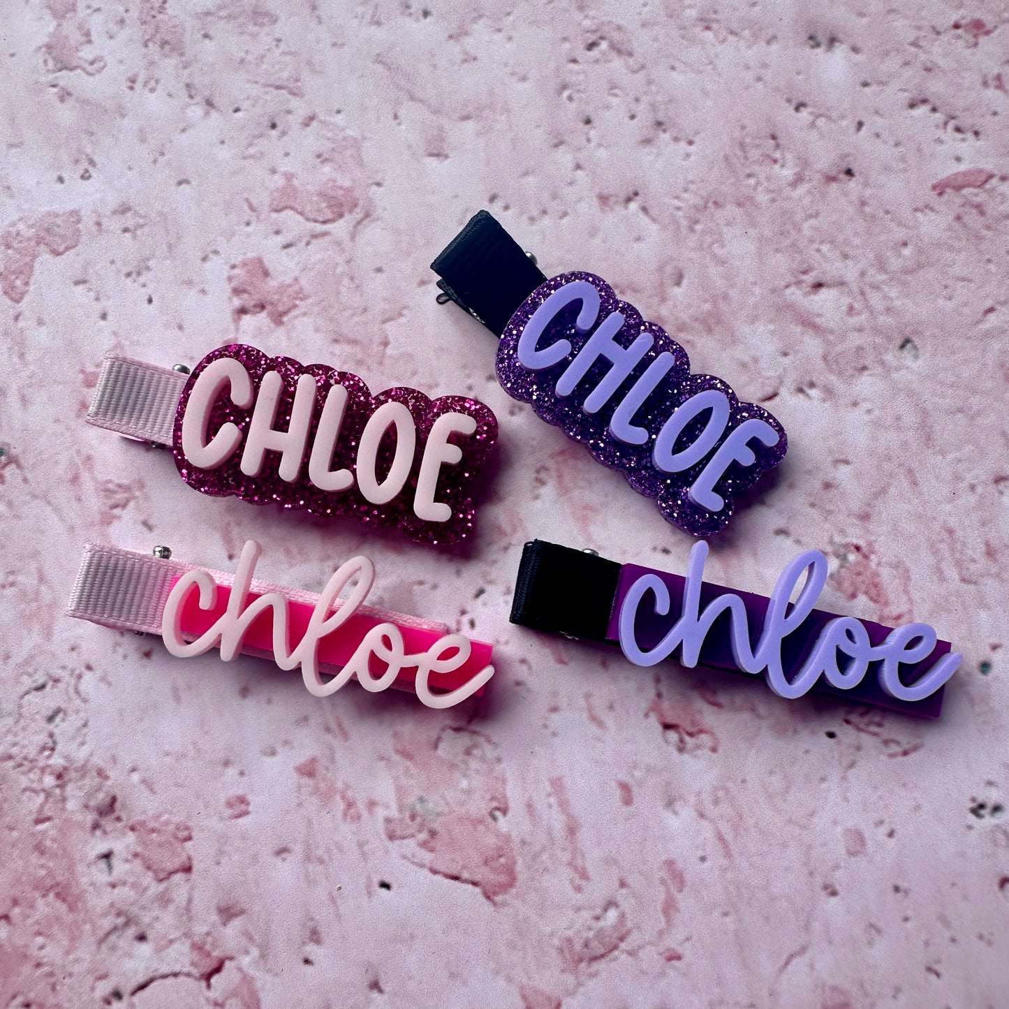 Personalised Hair Clip