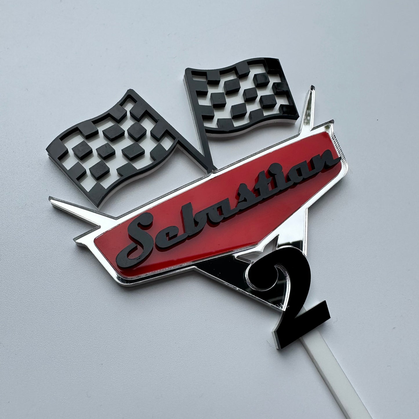 Cars theme Cake Topper